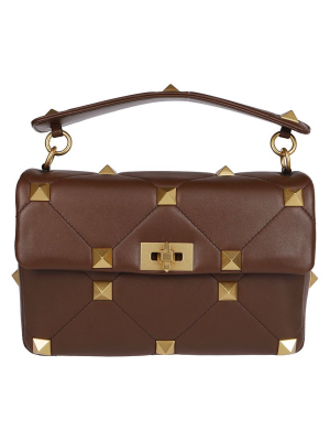 Valentino Garavani Roman Stud Large Shoulder Bag