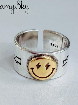 Smiley Face - Ring