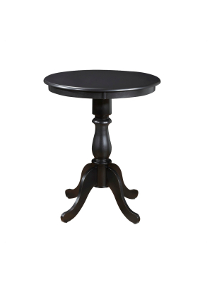 Salem Round Pedestal Bar Table