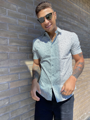 Stone Dot Slim Shirt