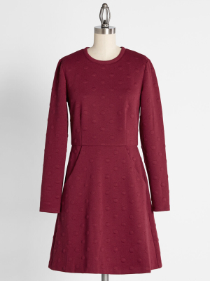 Black Cherry Soda Pop Knit Dress