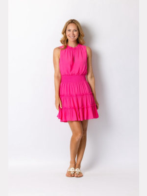 Fuscia Keyhole Dress