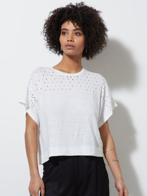 Alameda Laser Cut Tee