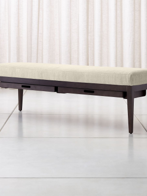 Nash Large Bench With Tray