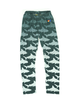 Kid's Active Shark Pant - Vintage Coal  // Grey