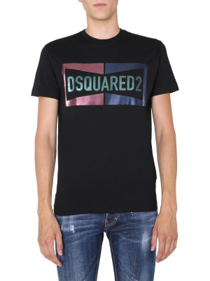 Dsquared2 Split Box Logo T-shirt