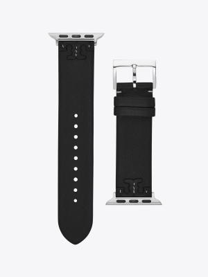 Mcgraw Band For Apple Watch®, Black Leather, 38 Mm – 40 Mm