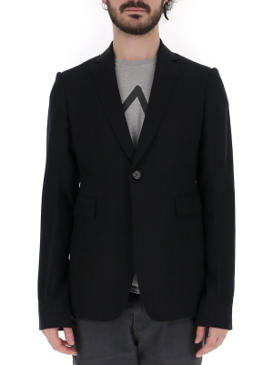 Rick Owens Single Breasted Blazer