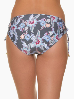 Tunnel Side Hipster Bikini Bottom - Rhapsody Floral Print