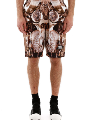 Burberry Printed Bermuda Shorts