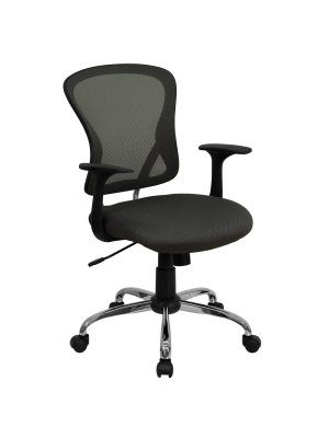 Mid Back Task Chair - Riverstone Furniture Collection