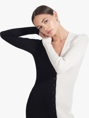 Shoko Sweater | Black White