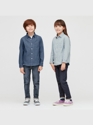 Kids Ultra Stretch Denim Slim-fit Pants (online Exclusive)