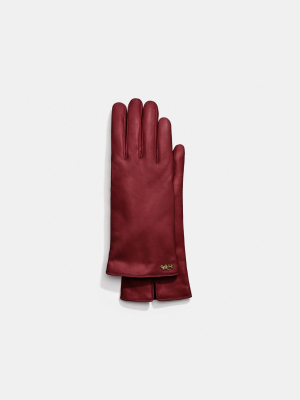 Horse And Carriage Leather Tech Gloves