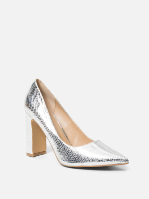 Ariel Block Heel Pumps