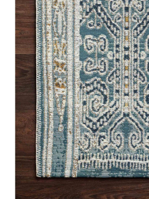 Loloi Mika Indoor/outdoor Rug - Ocean