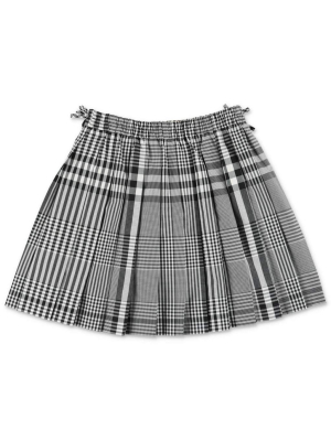 Burberry Kids Check Pleated Skirt