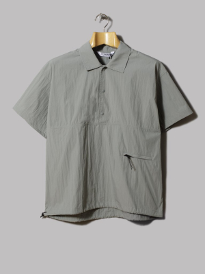 Uniform Bridge Pullover Pocket Shirt (grey Blue)