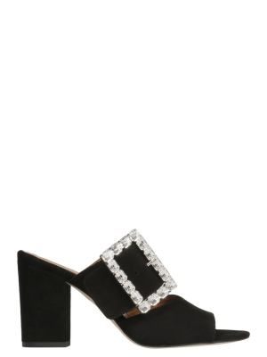 Paris Texas Crystal Buckle Sandals