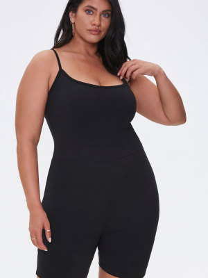 Plus Size Cami Romper