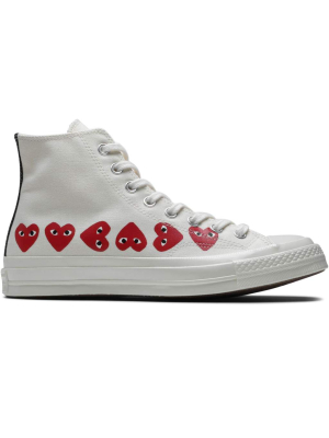 X Cdg Play Chuck Taylor Hi