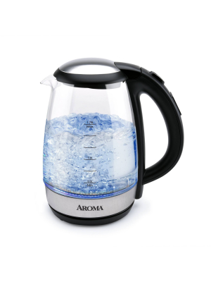 Aroma 1.7l Digital Glass Kettle