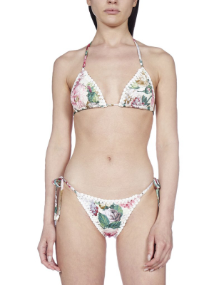 Zimmermann Floral Printed Bikini Set