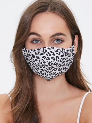 Leopard Print Face Mask