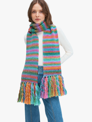 Marled Stripe Scarf