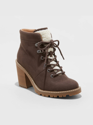 Women's Tipper Heeled Hiking Boots - Universal Thread™