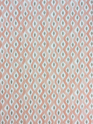 Beau Rivage Wallpaper In Light Brown From The Les Rêves Collection By Nina Campbell