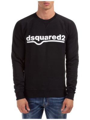 Dsquared2 Logo Print Crewneck Sweatshirt