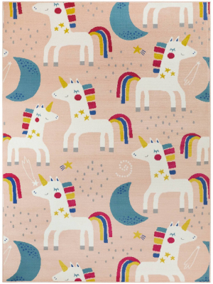 7'x5' Unicorn Moon Rug - Balta Rugs