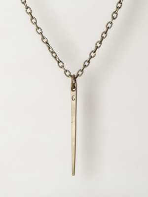 Spike Necklace (0.15 Ct, Diamond Slab, Da+dia)