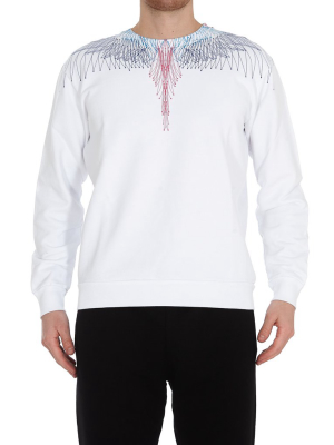 Marcelo Burlon County Of Milan Wings Printed Sweatshirt