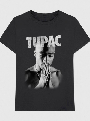 Men's Tupac Short Sleeve Graphic T-shirt - Black