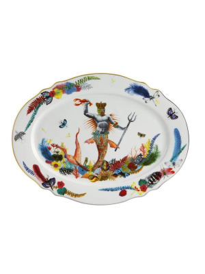 Vista Alegre Caribe Oval Platter - Medium