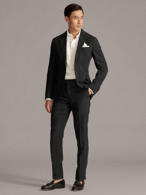 Silk-linen Suit Trouser