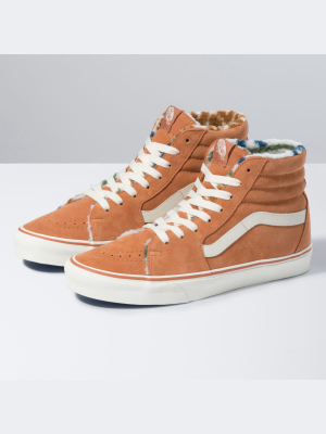 Suede Sherpa Sk8-hi