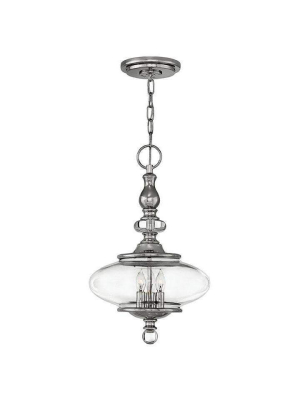 Wexley Chandelier Polished Nickel