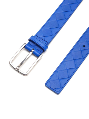 Bottega Veneta Woven Buckled Belt