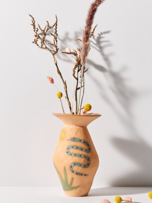 Jarmél By Jarmel Handmade Snake Vase