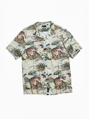 Thrills Tiger Vs Falcon Button-down Shirt