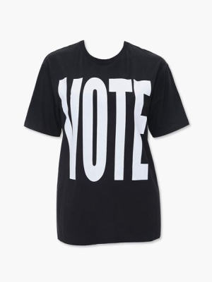 Plus Size Vote Graphic Tee