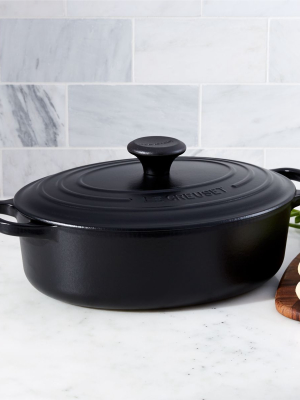 Le Creuset ® Signature 3.5-qt. Licorice Oval Wide Dutch Oven With Lid