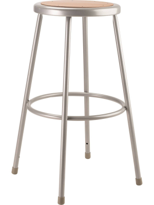 2pk Heavy Duty Steel Barstool Gray - Hampton Collection