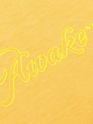 Awake Logo Tee - Yellow