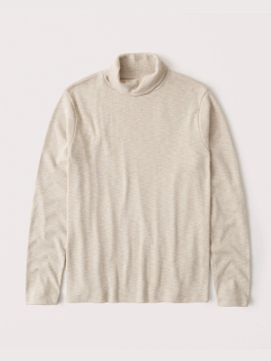 Textured Turtleneck