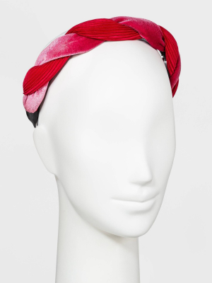 Velvet Twist Headband - A New Day™