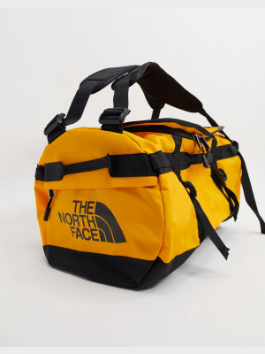 The North Face Base Camp Small Duffel Bag 50l In Yellow
